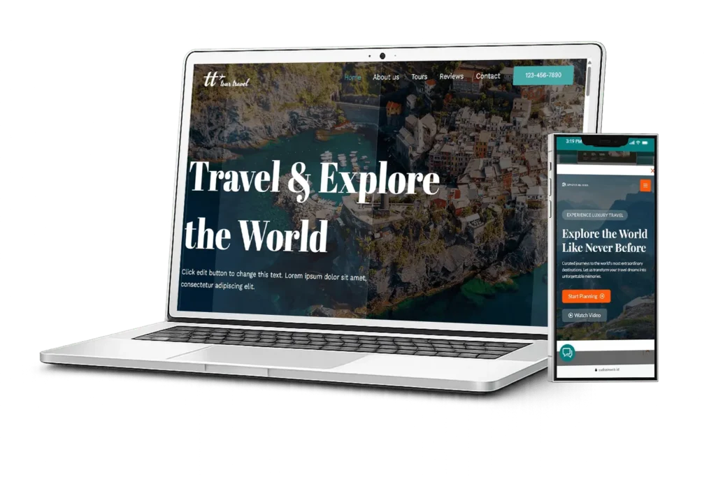 Jasa pembuatan website profesional dengan desain modern, responsive, dan SEO friendly